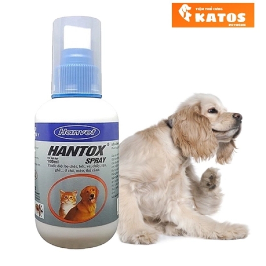 Xịt ve rận chó mèo Hantox