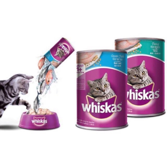 Pate mèo - Whiskas lon 400g