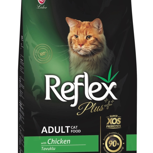 Thức ăn cho mèo trưởng thành Reflex Plus Cat Adult vị gà 1.5kg
